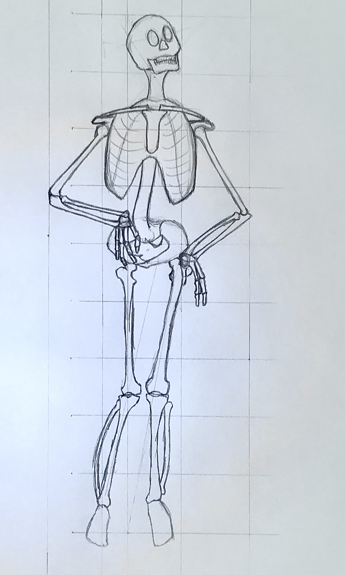 Skeleton: Spooky Scary
